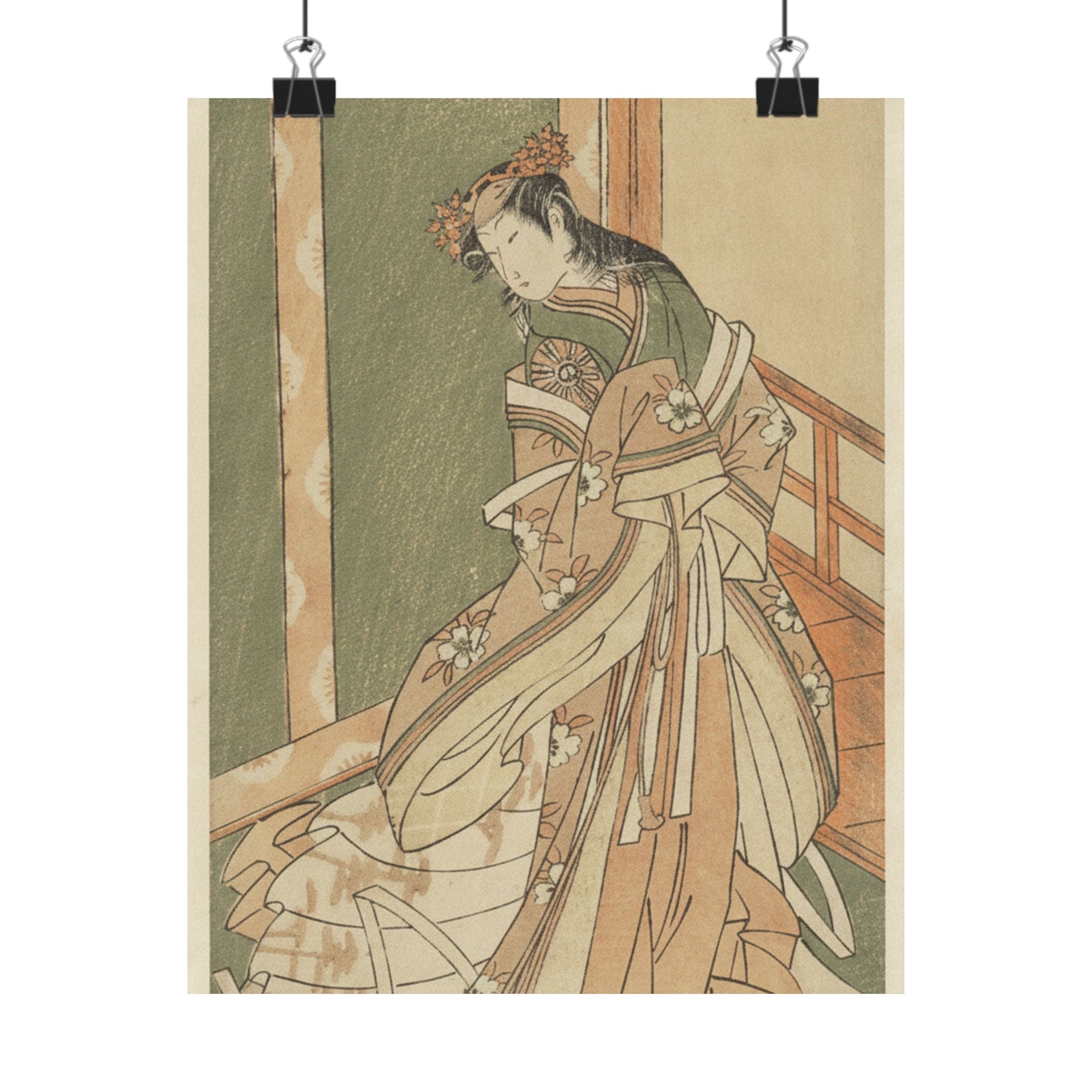 Botanical — The Third Princess (Onna San No Miya) — Matte Poster
