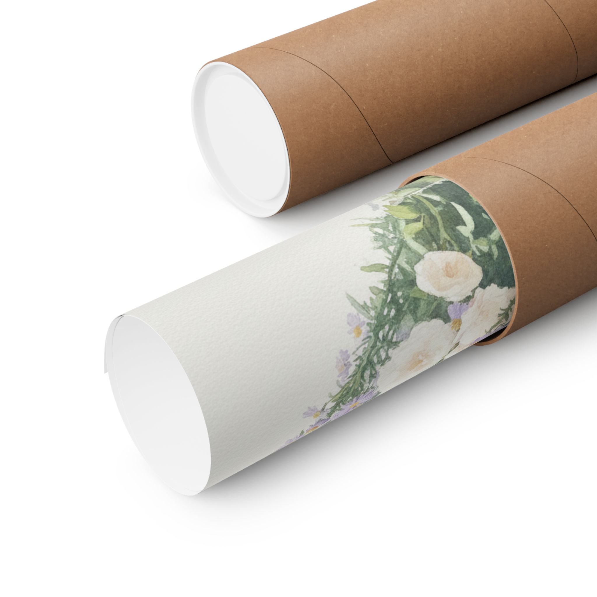 Watercolor — Flowers — Matte Poster