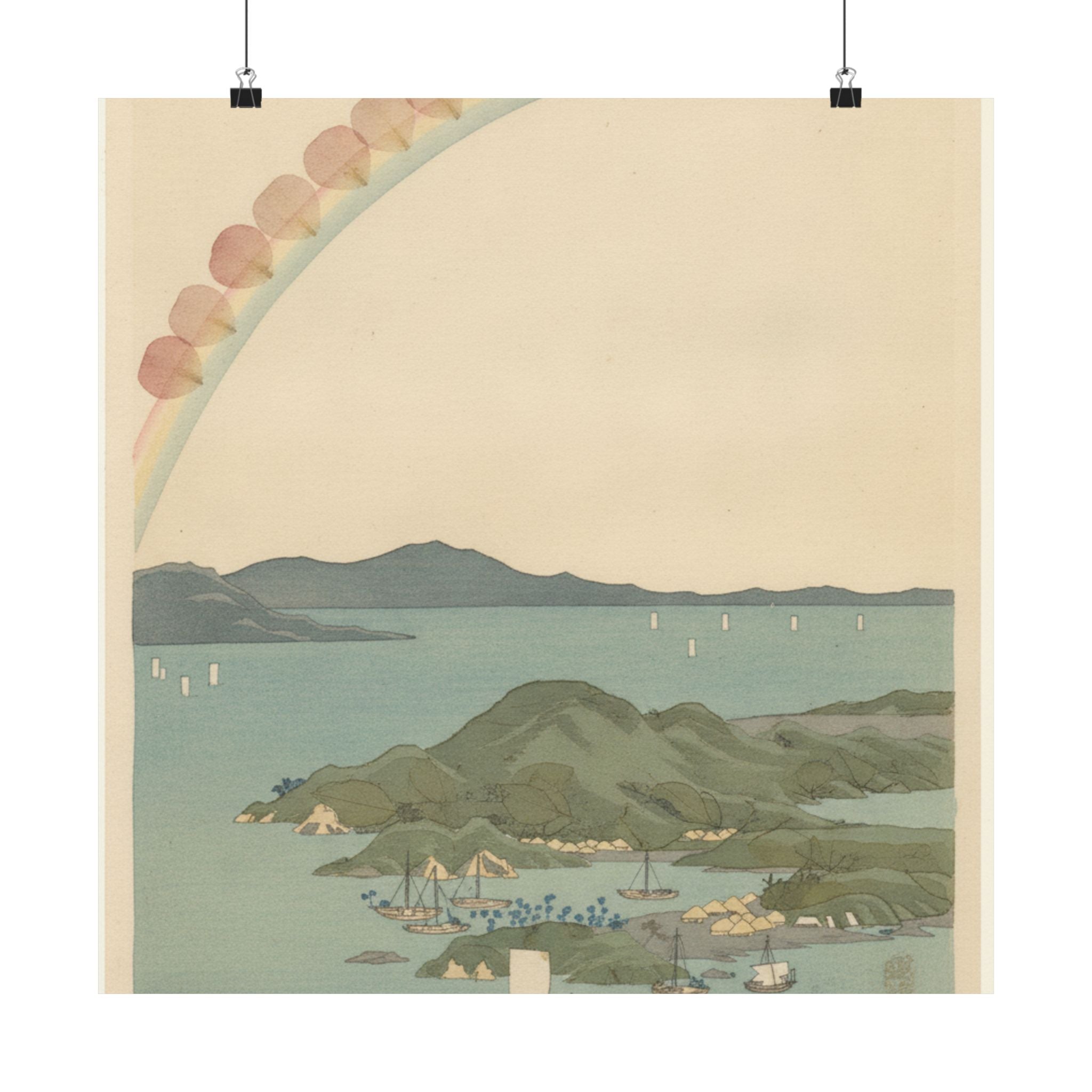 Botanical — Tsushima Kaigan Yubare — Matte Poster