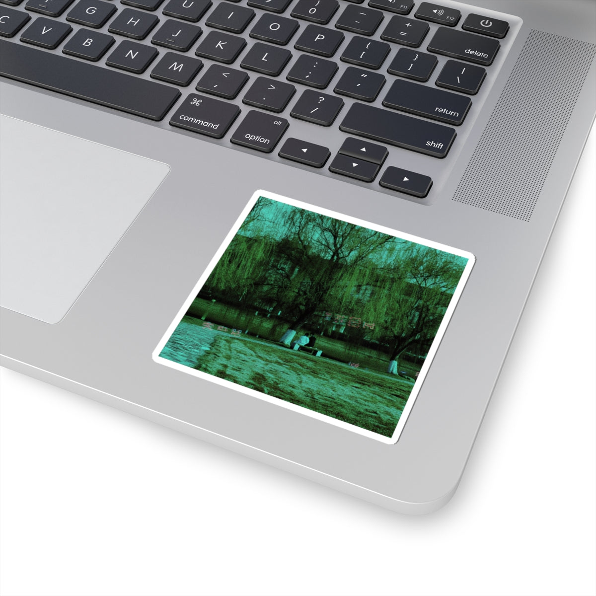 Glitch Culture — Person — Kiss-Cut Sticker