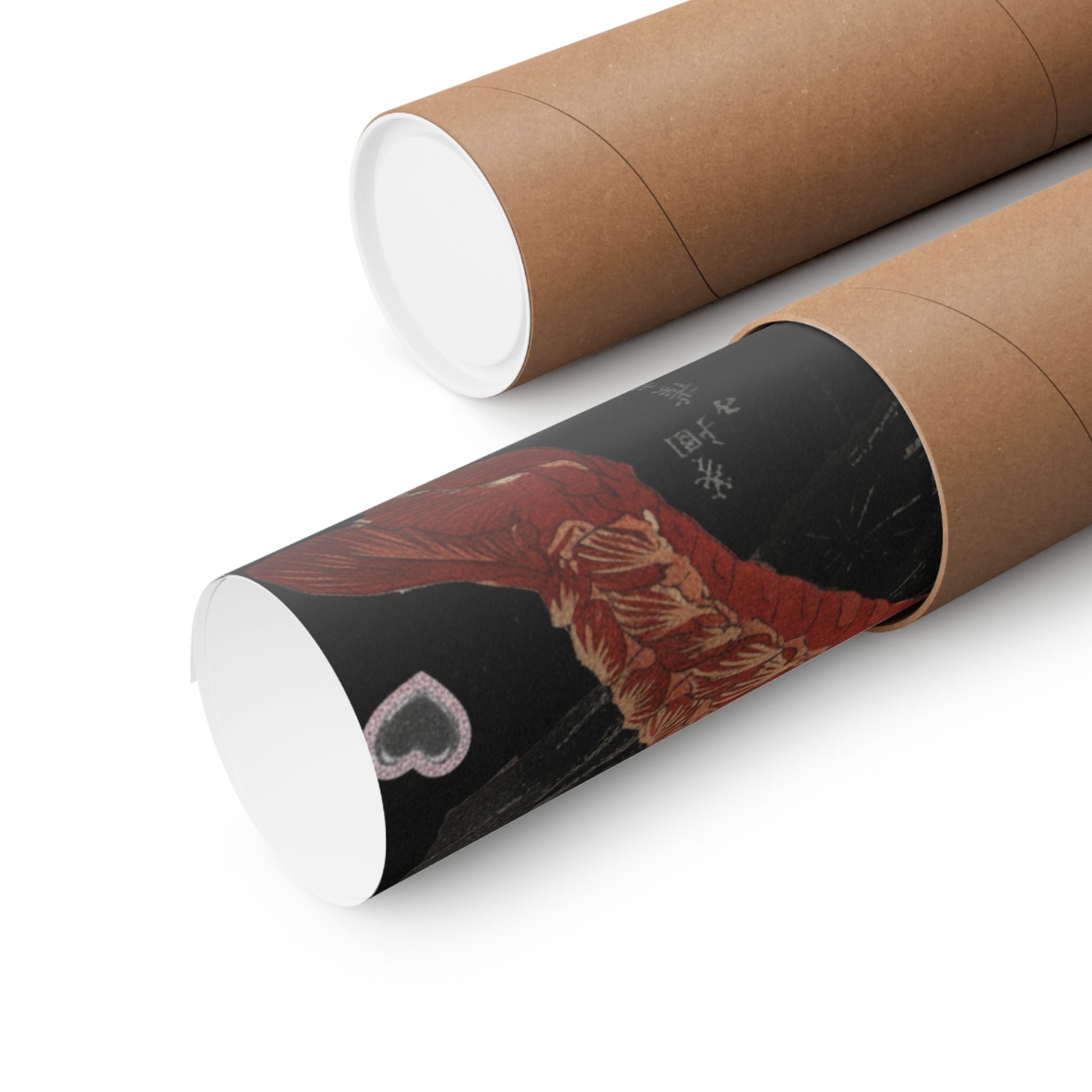 Dramatic Storm — Lobster On A Piece Of Charcoal — Matte Poster