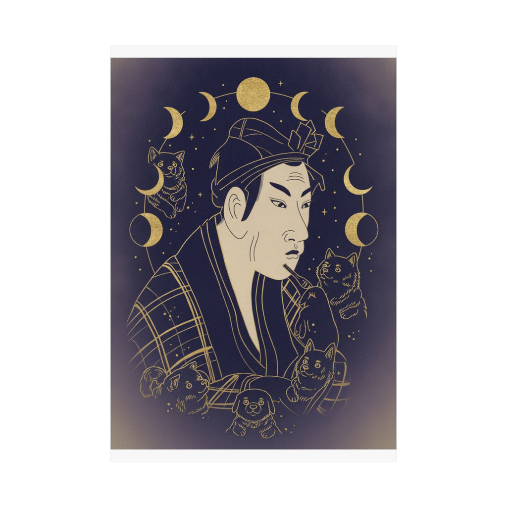 Celestial — The Actor Matsumoto Koshiro As Banzuin Chobei — Matte Poster