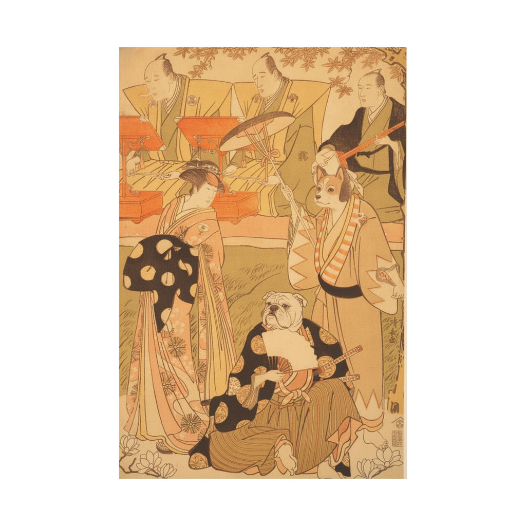 Southern Sunset — Theatrical Scene, With Musicians — Matte Poster