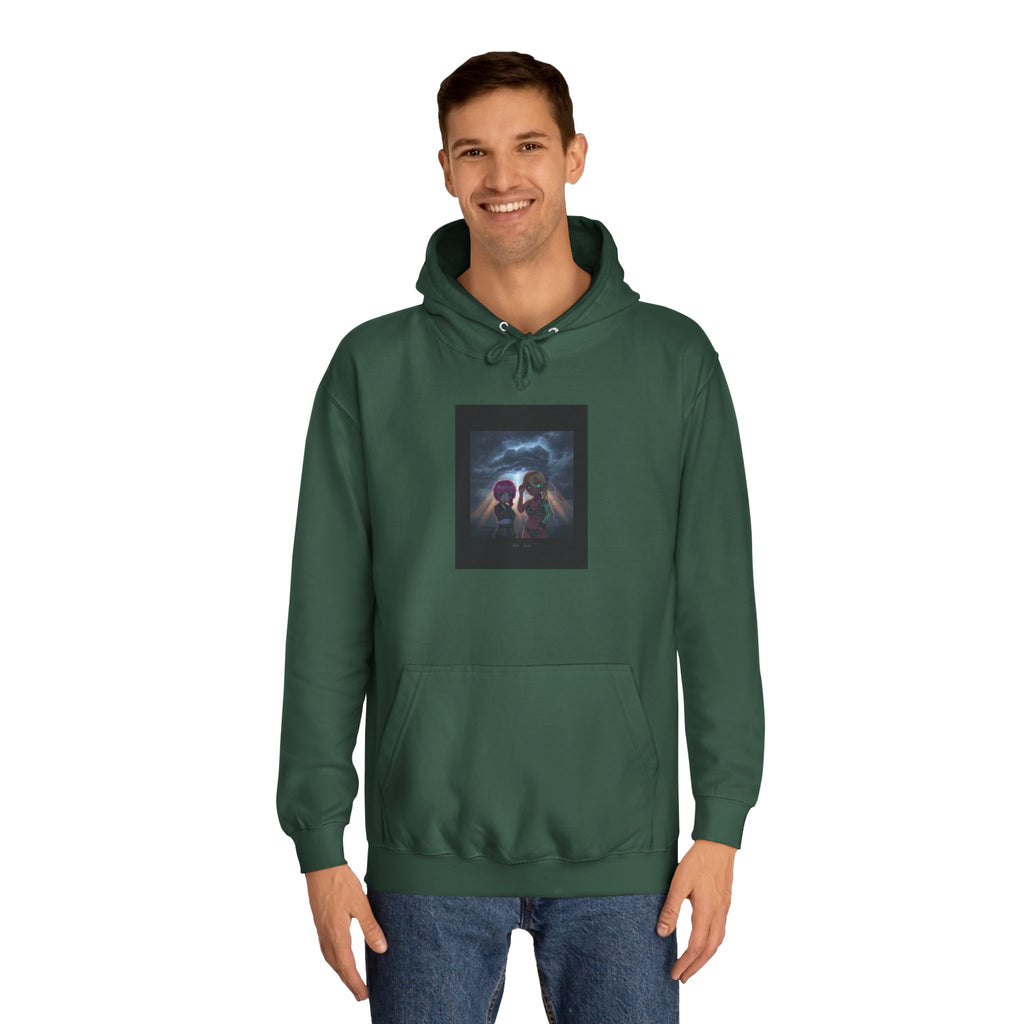 Anime Lightning Storm Sky Dramatic Pullover Hoodie