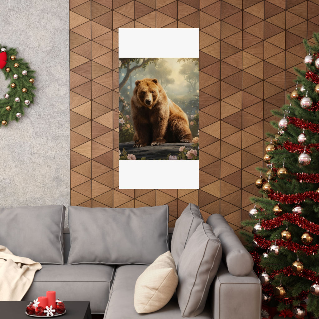 Scenic Nature — Bear — Matte Poster