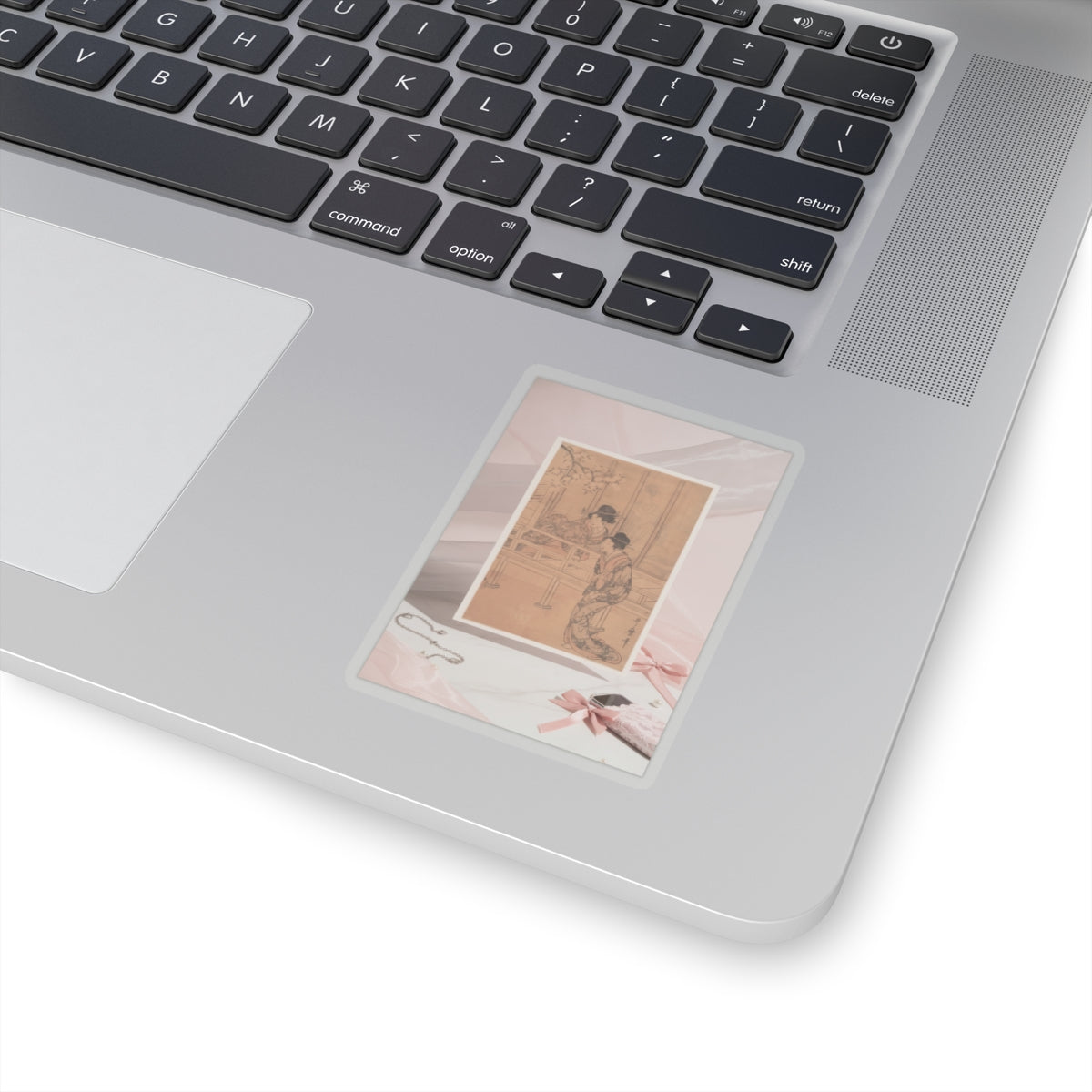 Product Marketing — The Lady Of Rokujo Being Visited By The Princess Aoi — Kiss-Cut Sticker