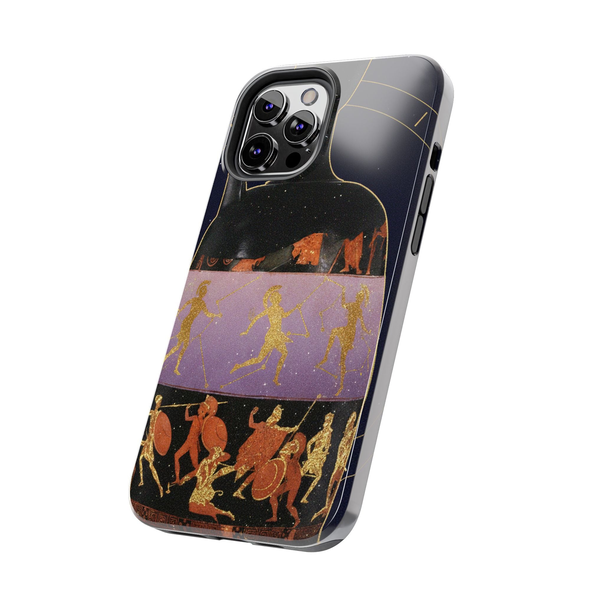 Ancient Greek Red-Figure Warriors Tough Phone Case
