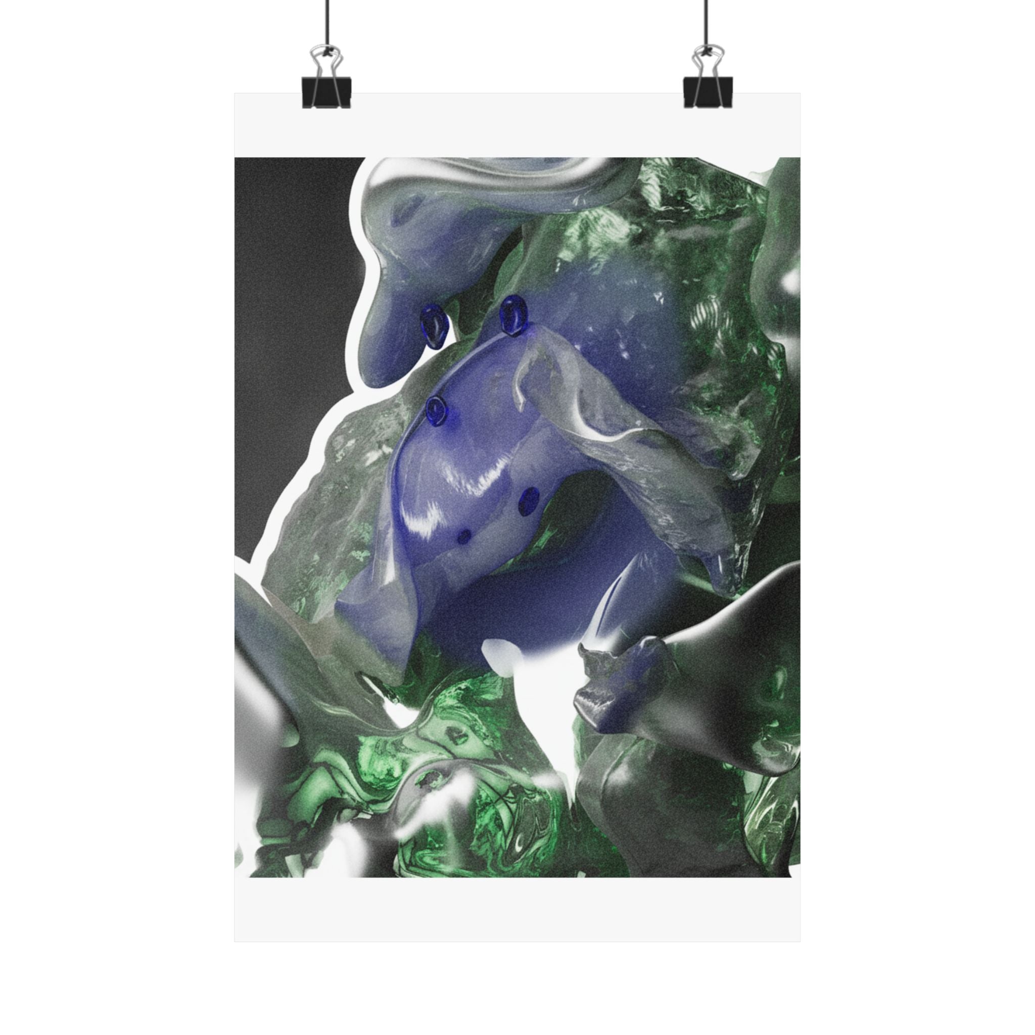 Watercolor — Abstract — Matte Poster