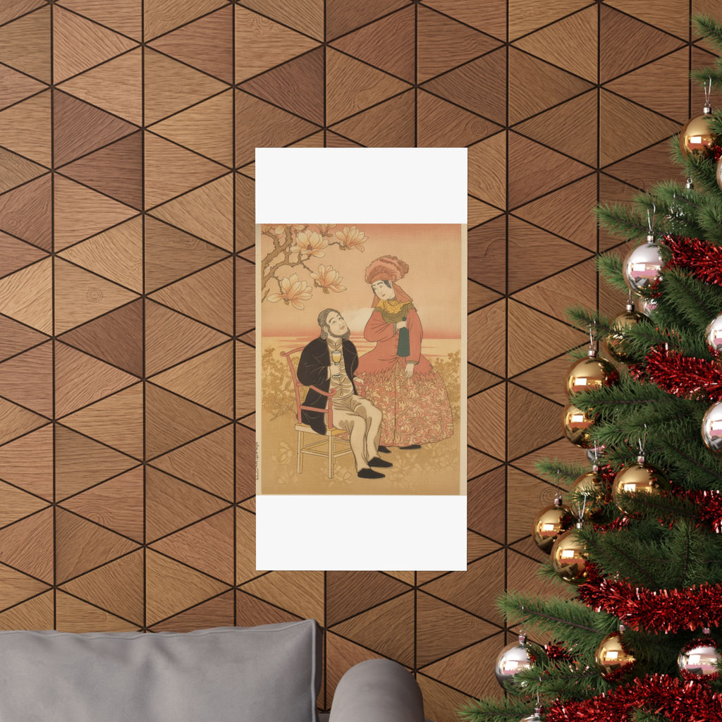 Southern Sunset — France, From The Series Pictures Of People From Foreign Lands (Gaikoku Jinbutsu  — Matte Poster