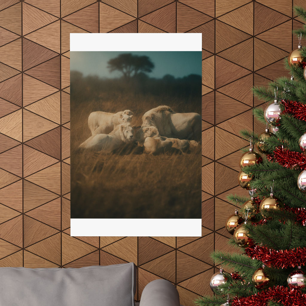 Cinematic — Lion — Matte Poster