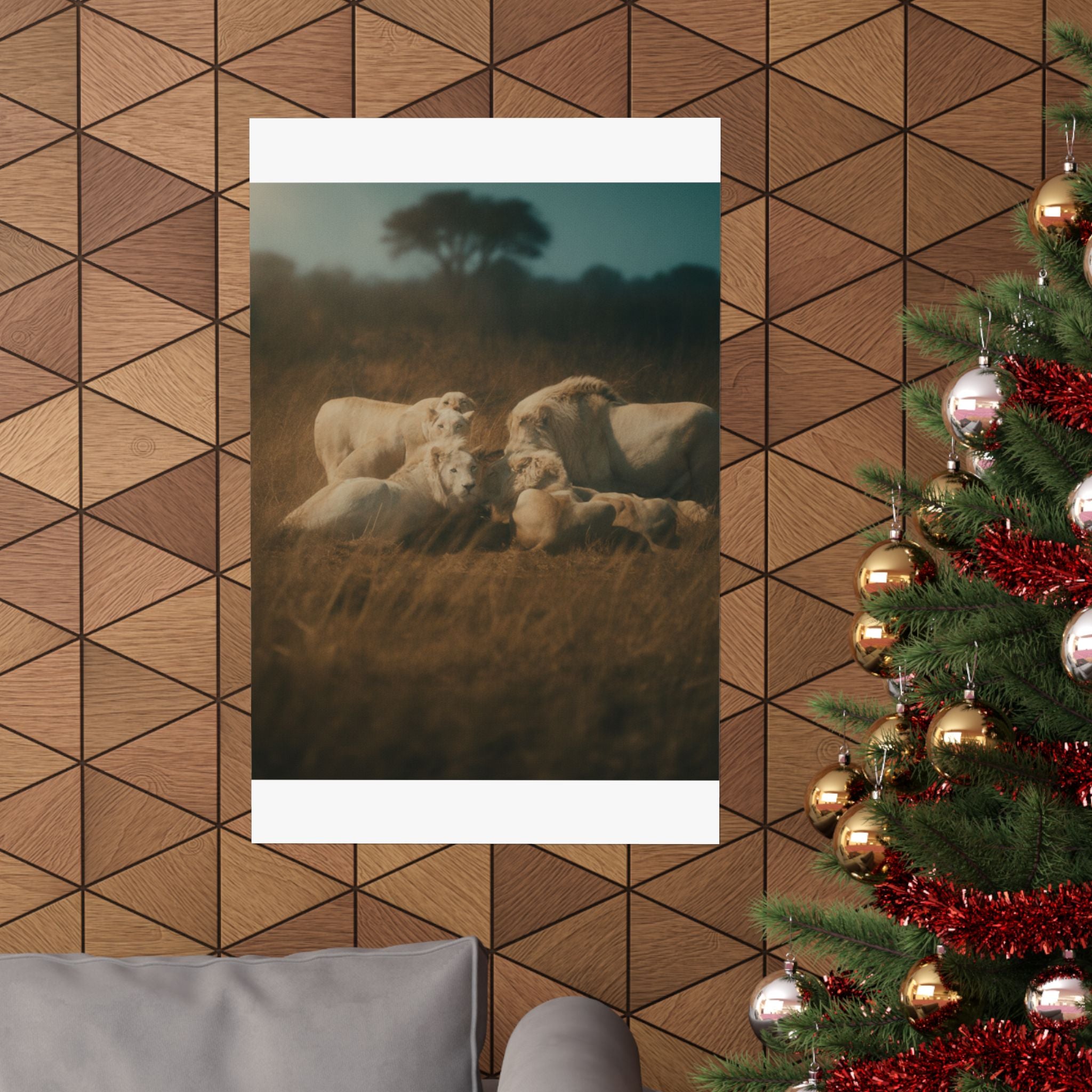 Cinematic — Lion — Matte Poster
