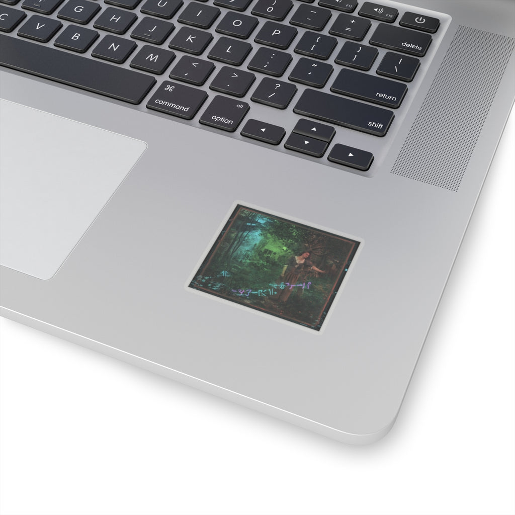 Glitch Culture — Person — Kiss-Cut Sticker