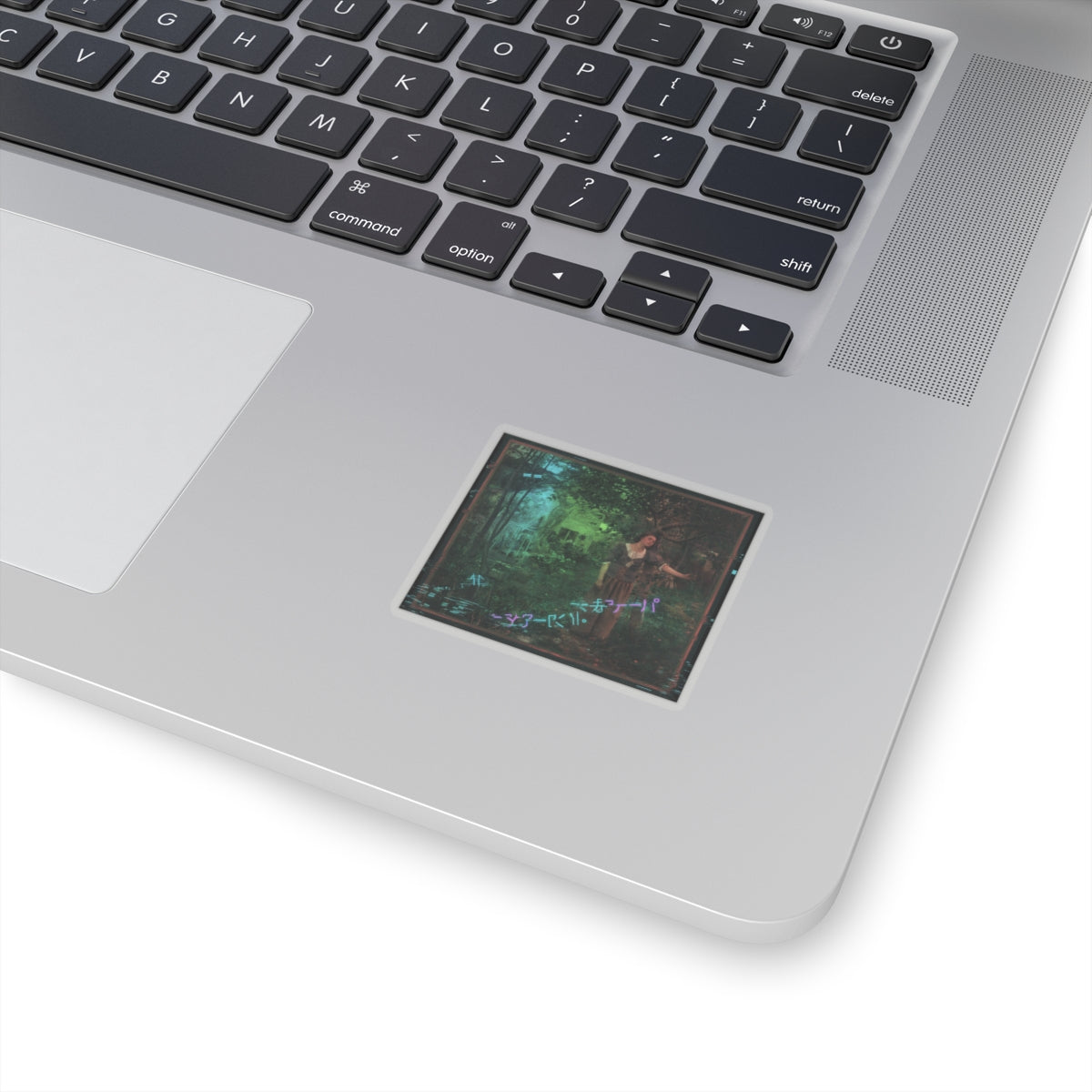 Glitch Culture — Person — Kiss-Cut Sticker