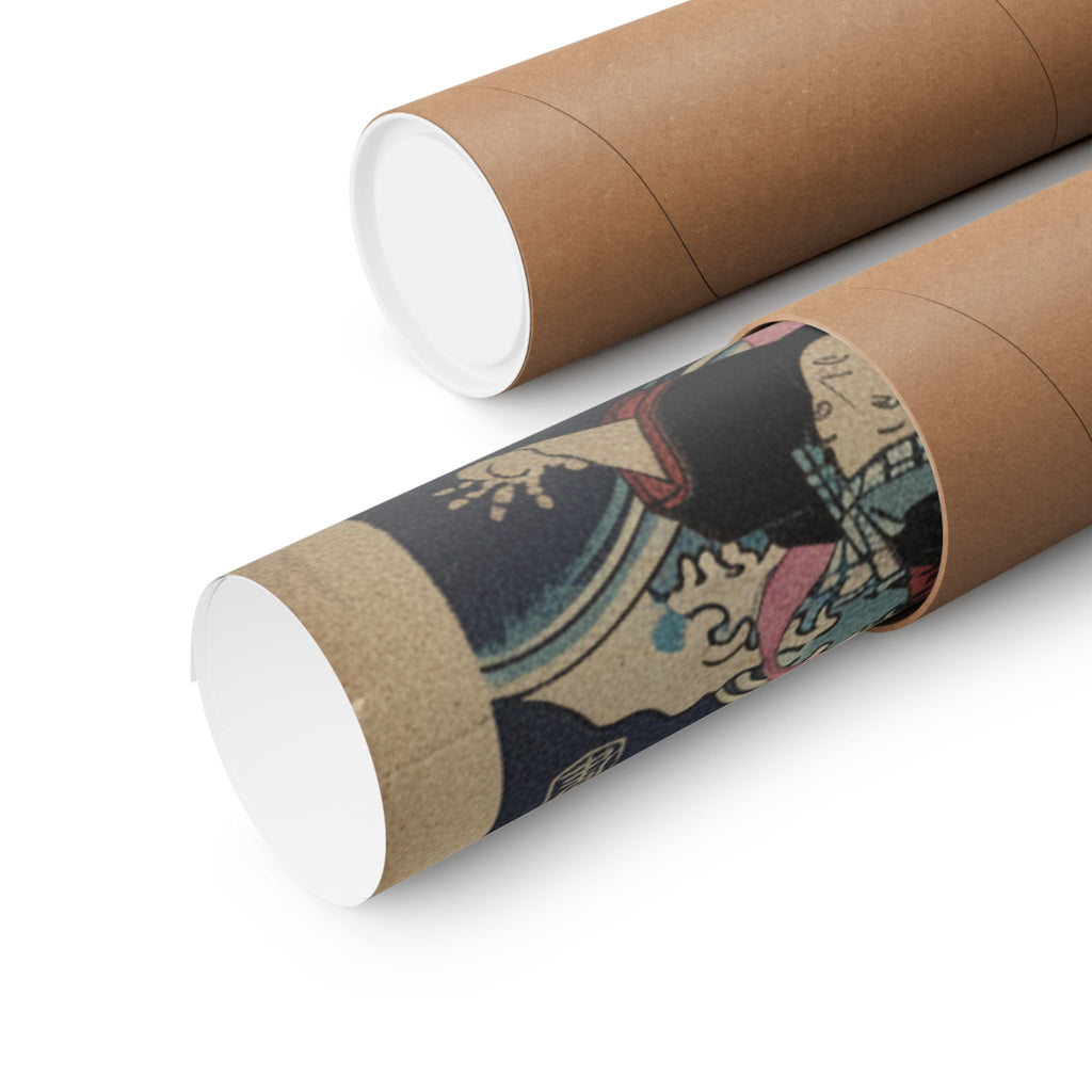 Japanese Street — Hayatake Torakichi From Osaka — Matte Poster