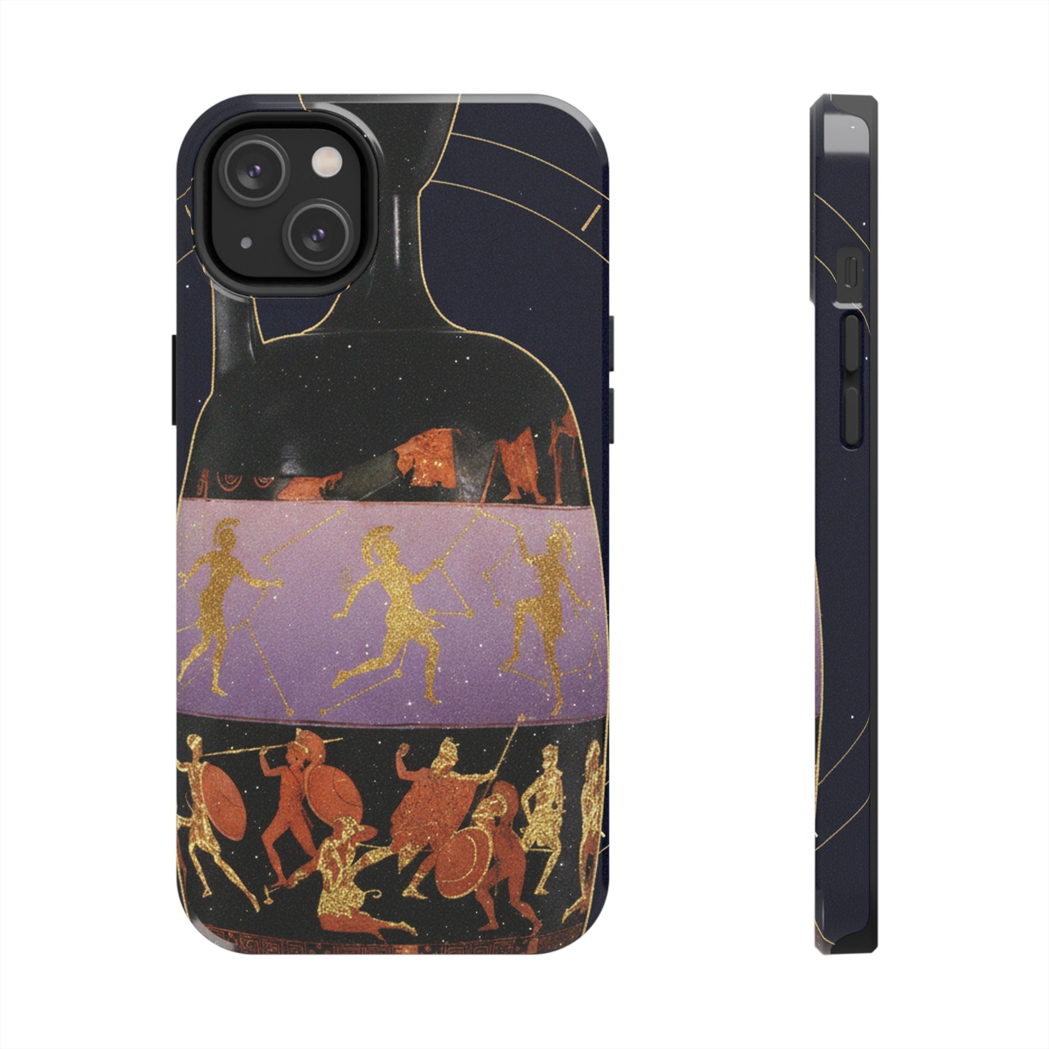 Ancient Greek Red-Figure Warriors Tough Phone Case