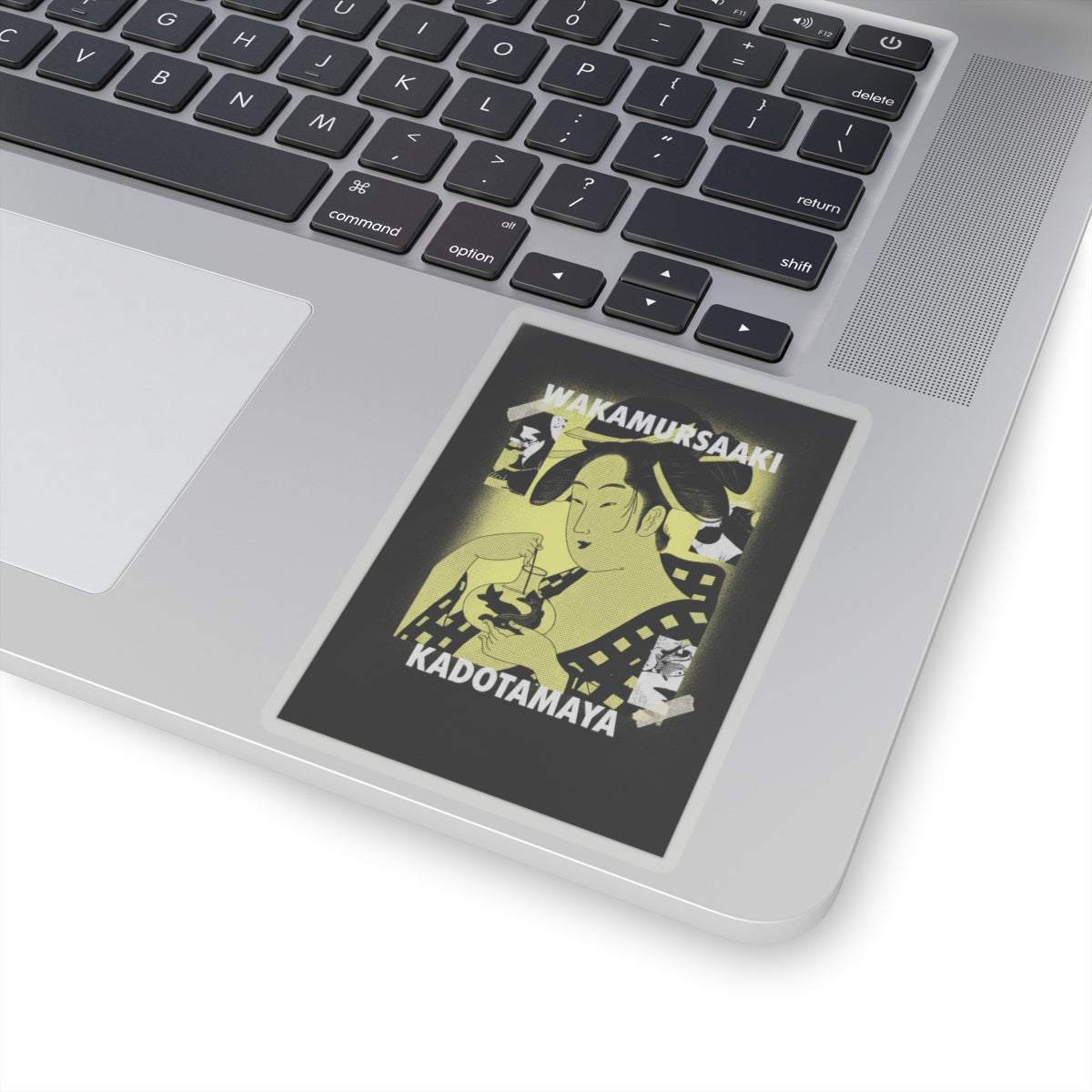 Streetwear Collage — Wakamurasaki Of The Kadotamaya — Kiss-Cut Sticker