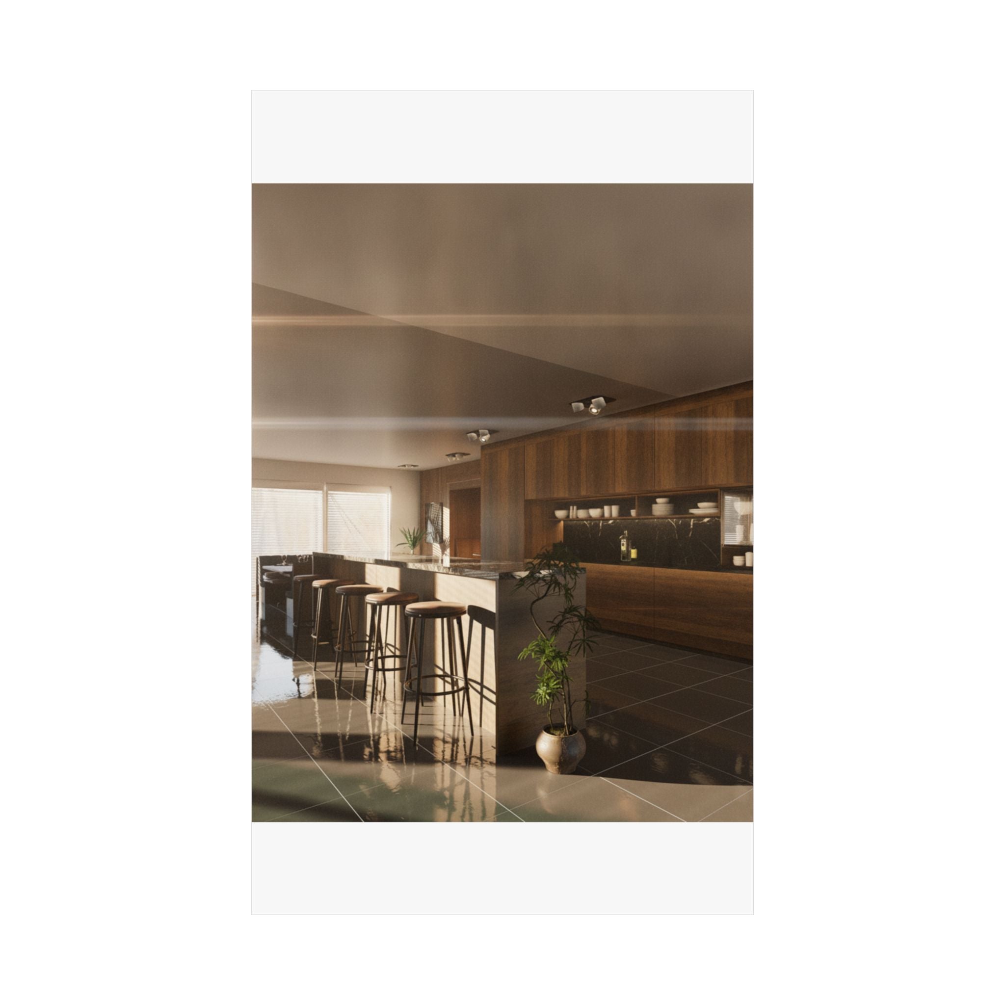 Cinematic — Kitchen — Matte Poster