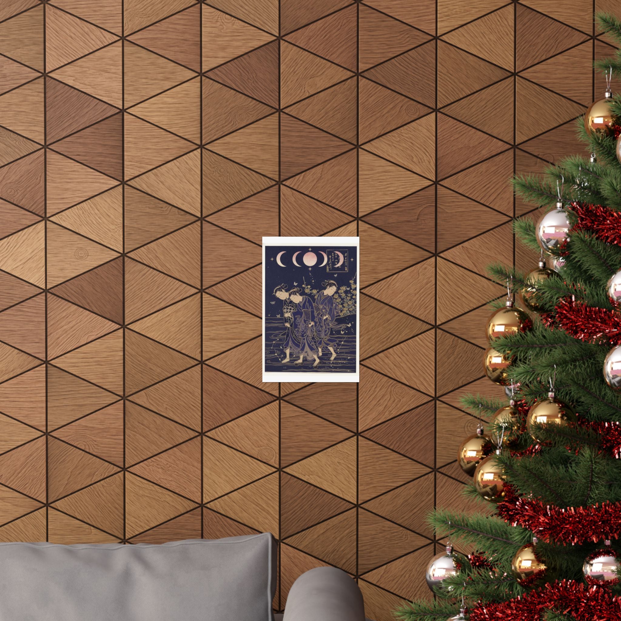 Celestial — The Tama River At Ide, Yamashiro Province — Matte Poster