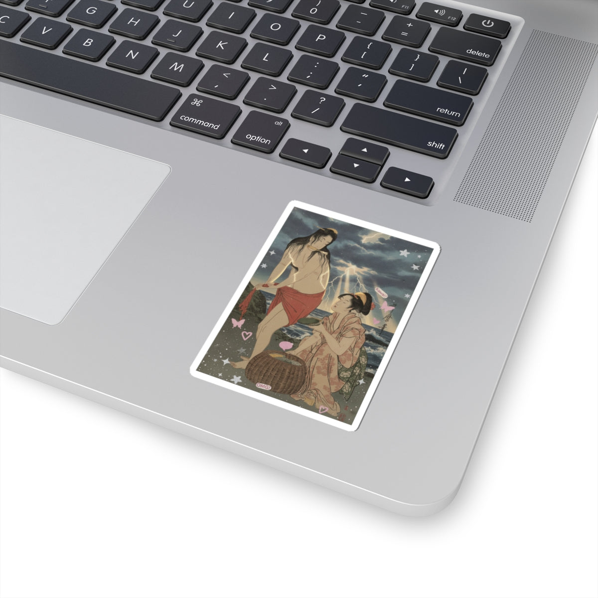 Dramatic Storm — Abalone Divers — Kiss-Cut Sticker