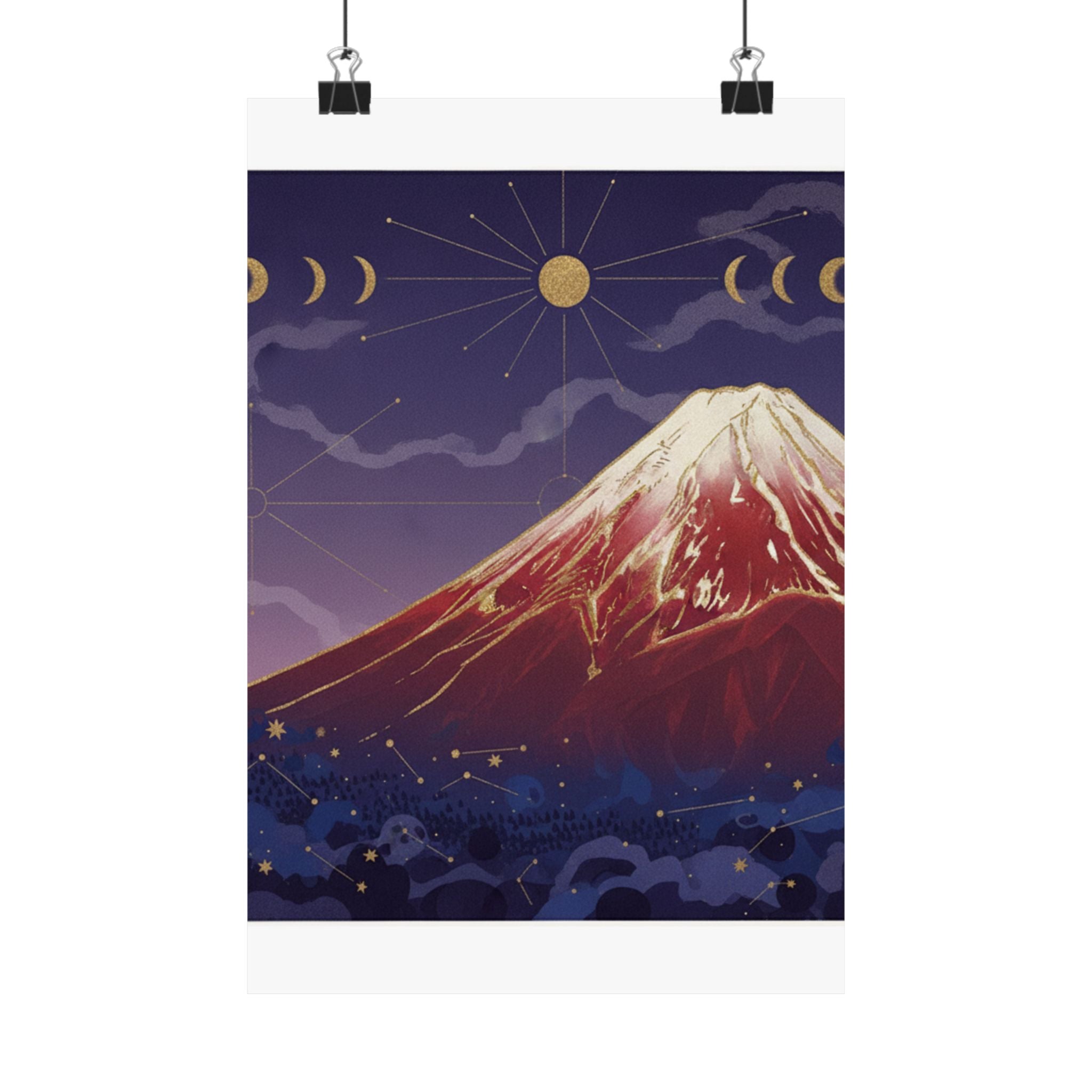 Celestial art print — product view 25