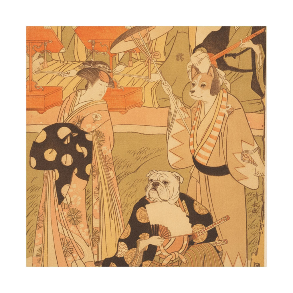Southern Sunset — Theatrical Scene, With Musicians — Matte Poster
