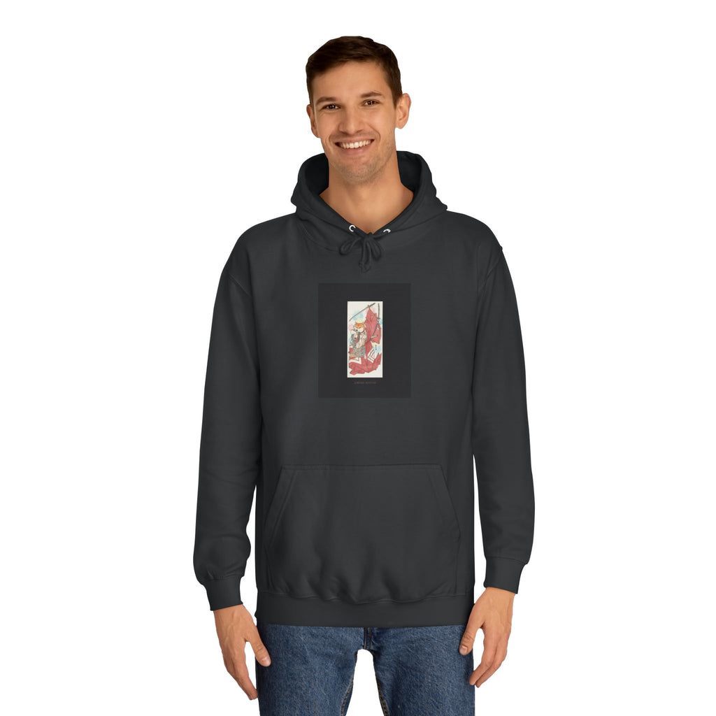 Limited Edition Fox Samurai Ukiyo-e Graphic Hoodie