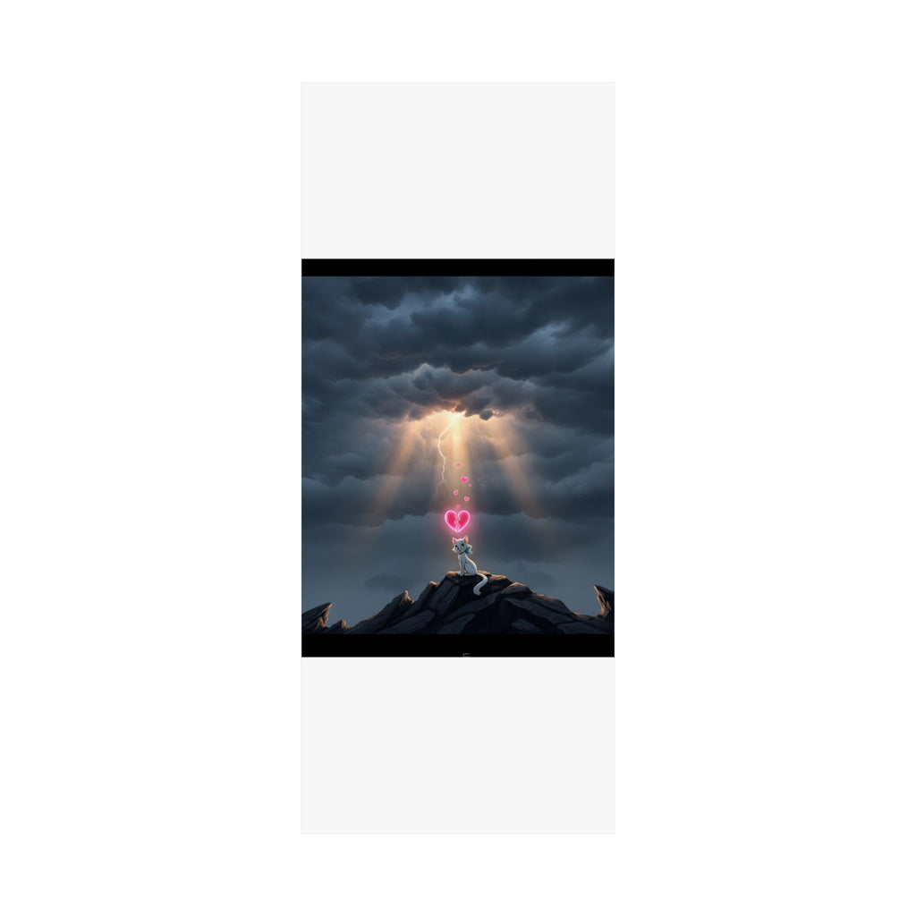 Dramatic Storm — Cat — Matte Poster