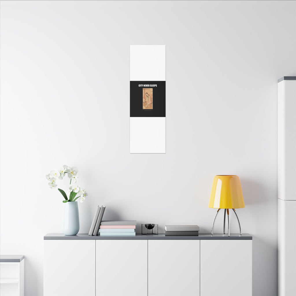 STREET CERTIFIED | The Second Yamashito Kinsaku As A Courtesan Standing In A Room — Matte Canvas