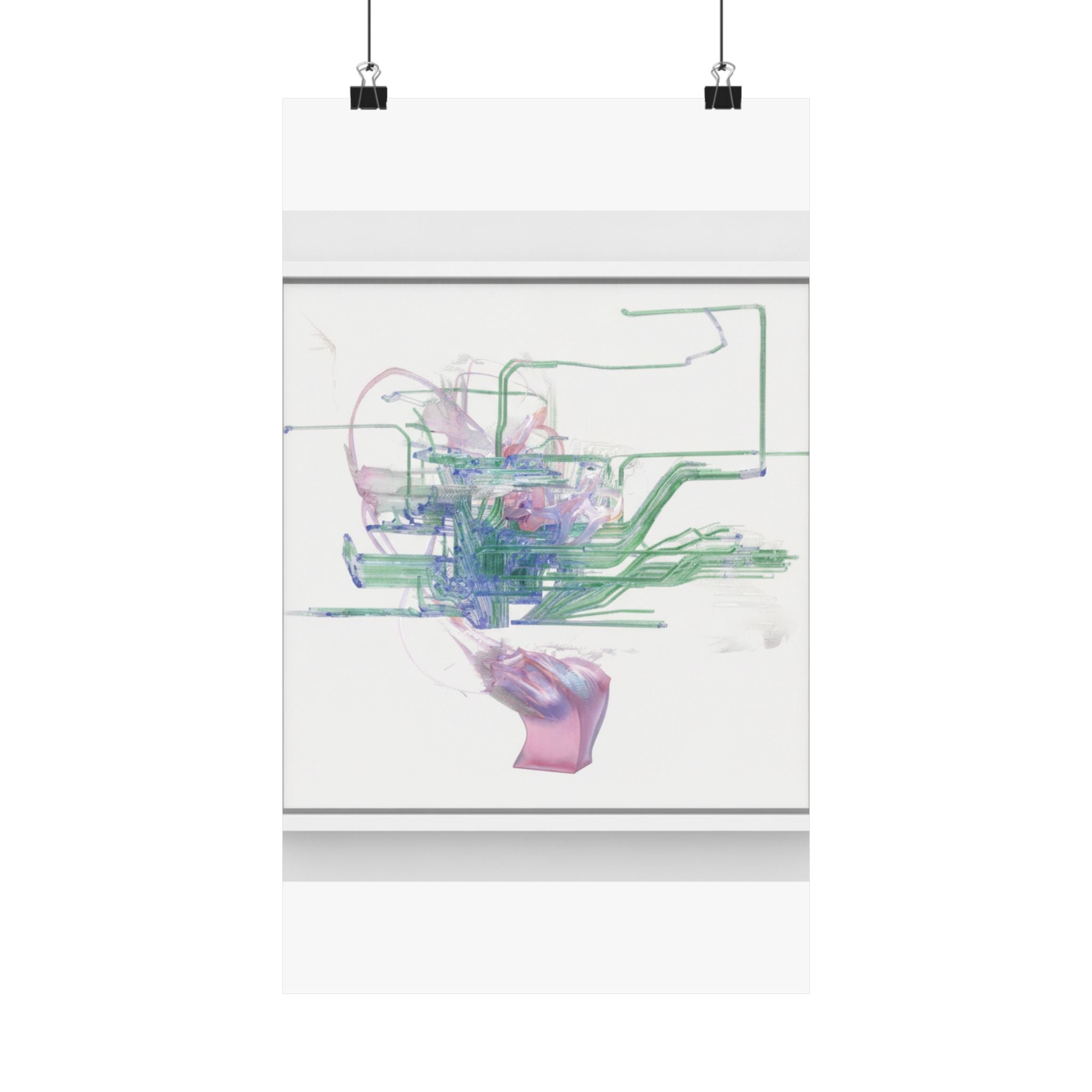 Watercolor — Abstract — Matte Poster