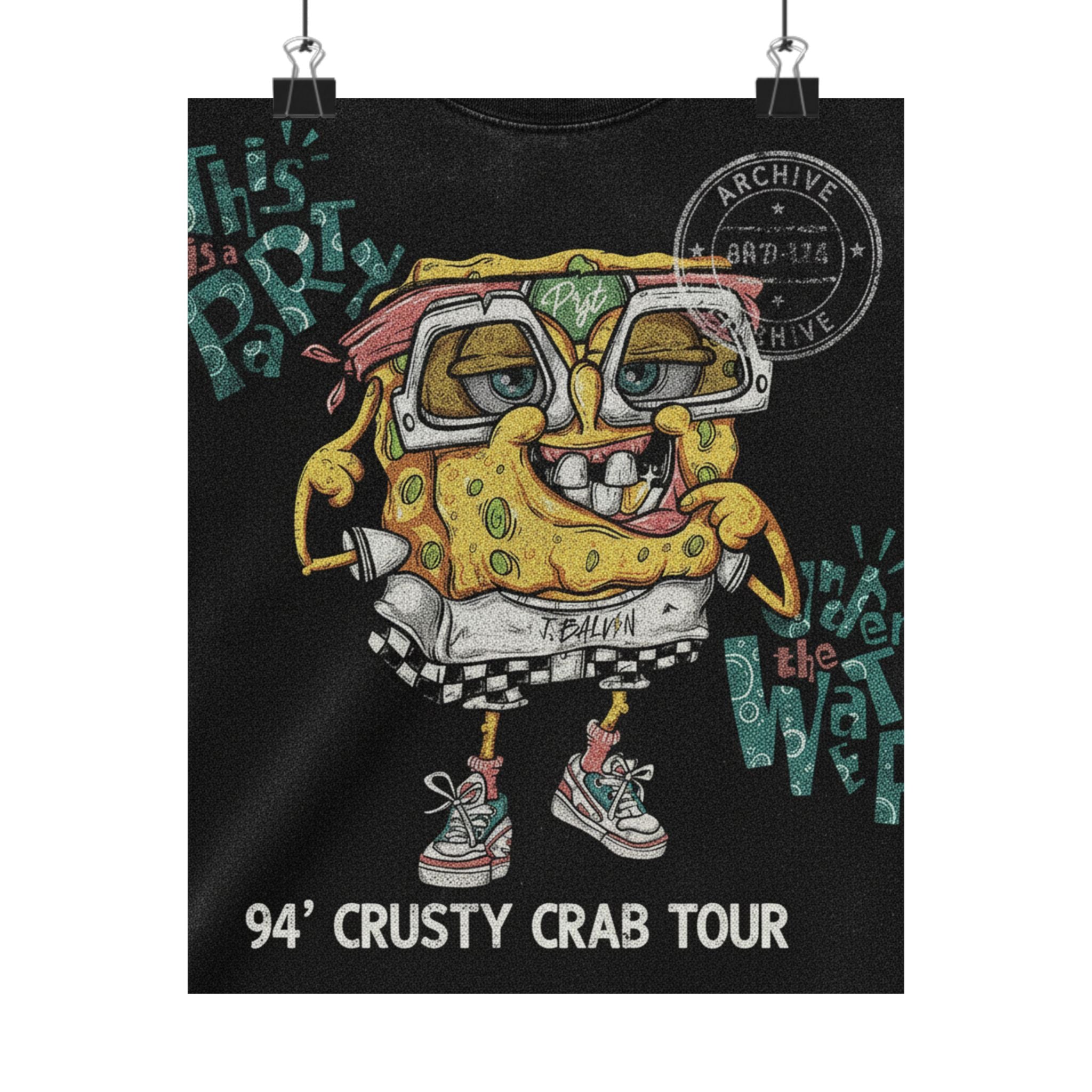 Vintage Bootleg — Sponge — Matte Poster