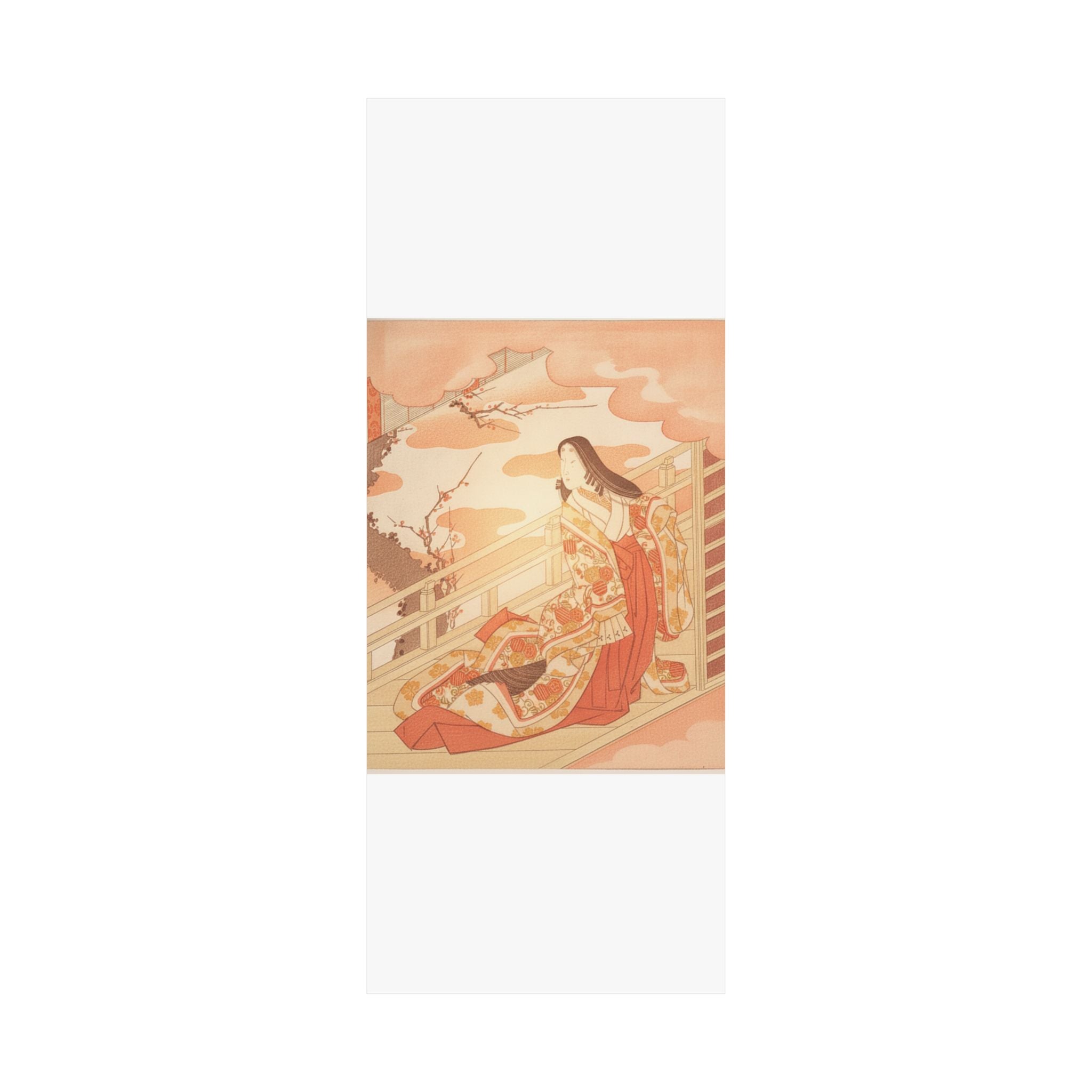 Southern Sunset — Court Lady Praising The Plum Blossom — Matte Poster