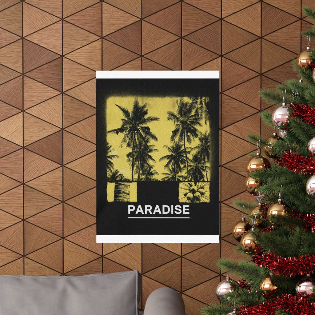 Streetwear Collage — Palms — Matte Poster