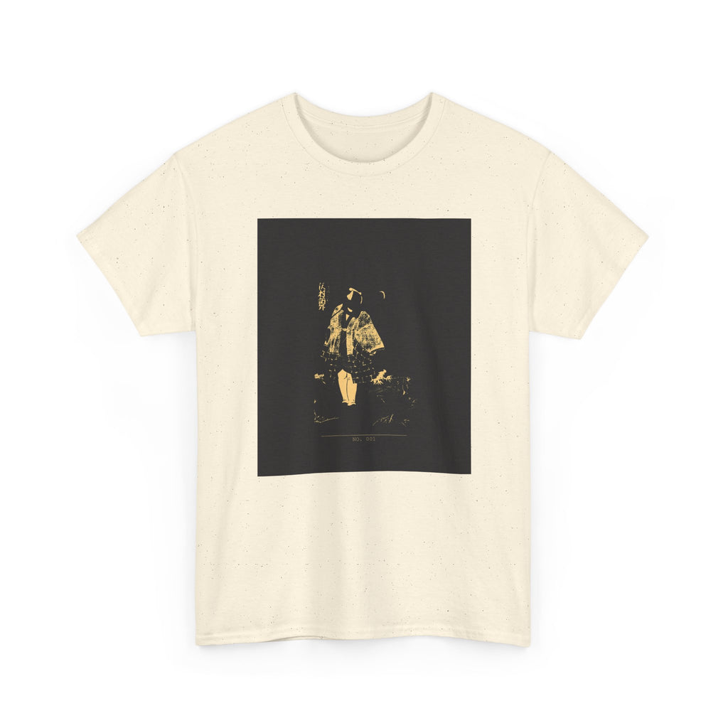 NO. 001 Gold Kabuki Samurai Ukiyo-e Graphic Tee