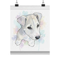 Watercolor — Dog — Matte Poster