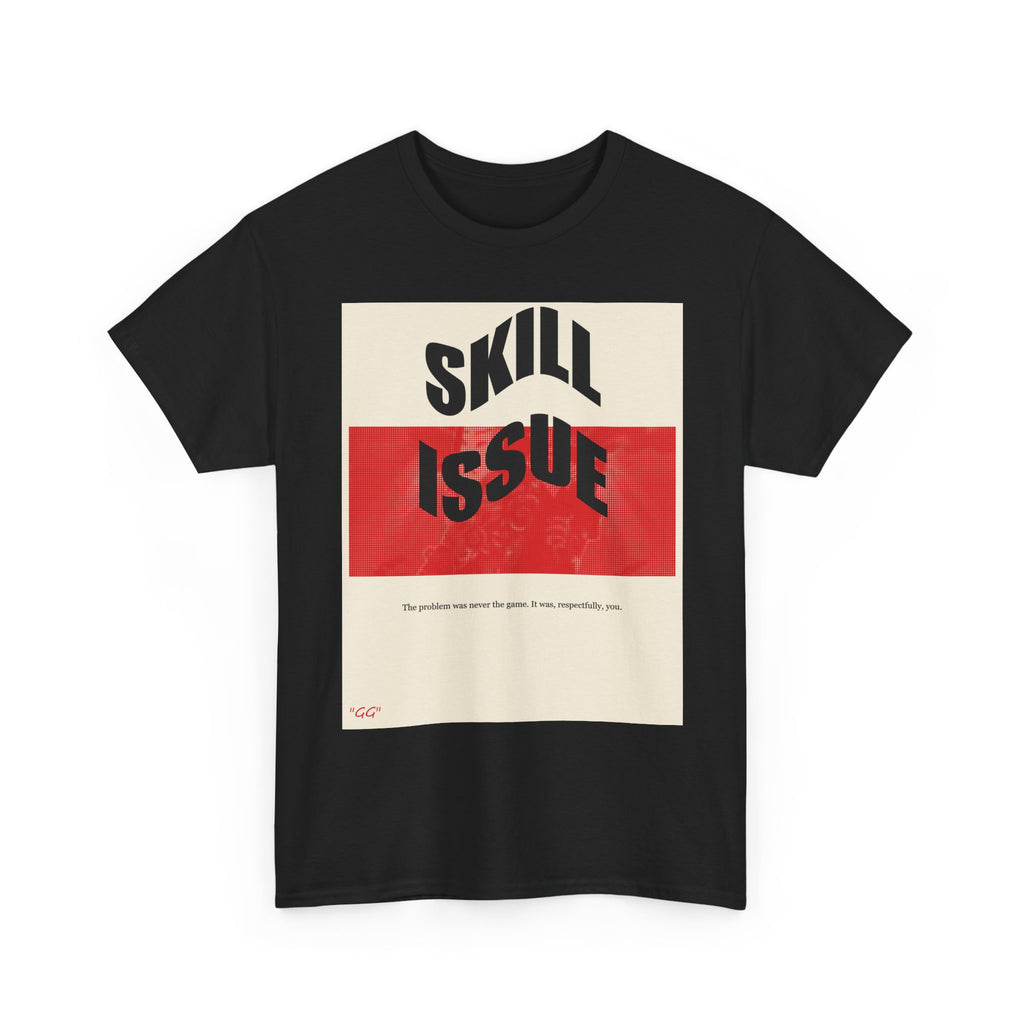 SKILL ISSUE graphic tee — product view 3