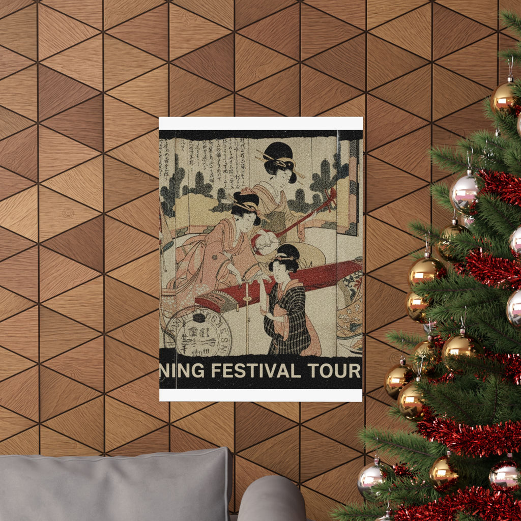 Vintage Bootleg — A Merry Evening Party — Matte Poster