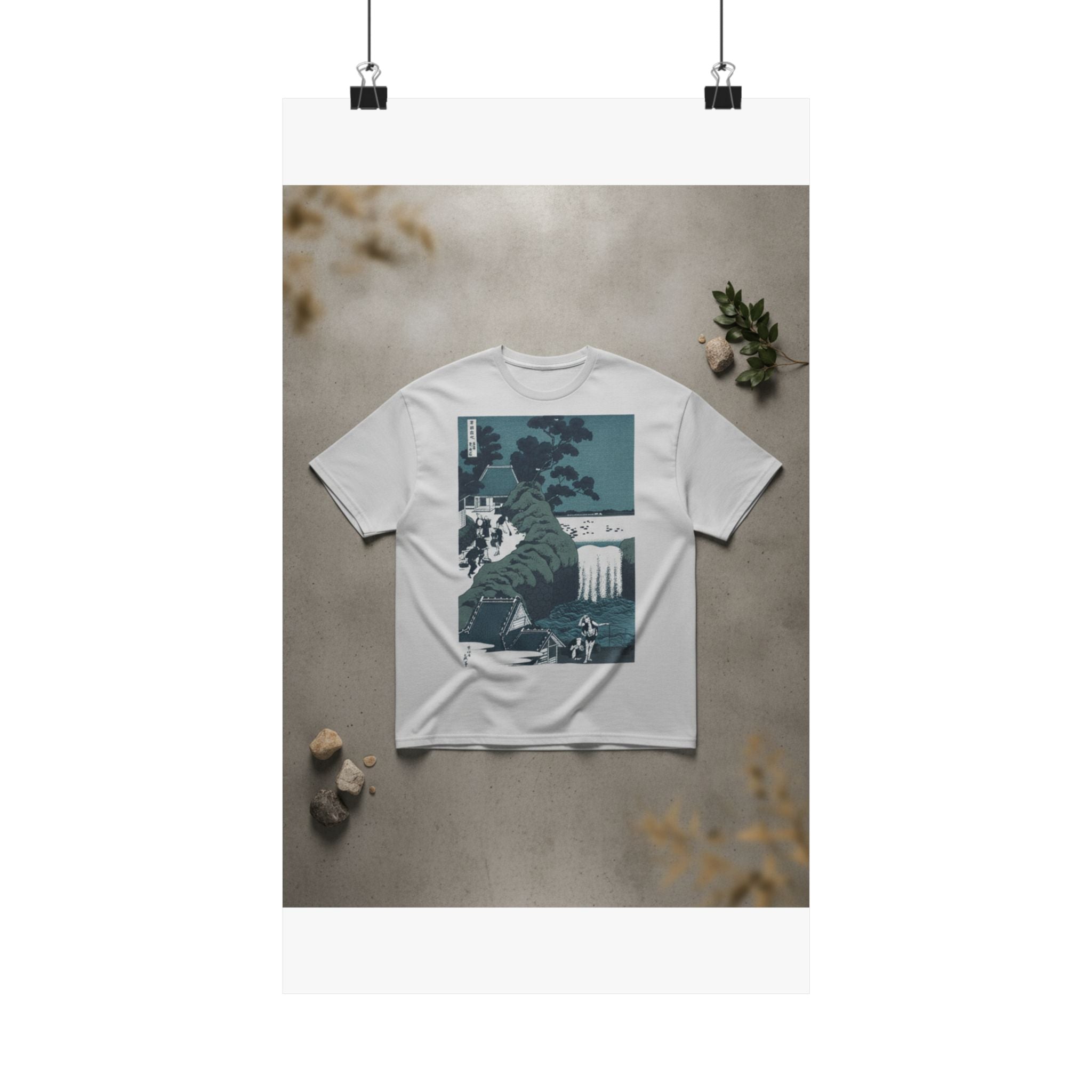 Product Marketing — Fall Of Aoiga Oka, Yedo — Matte Poster