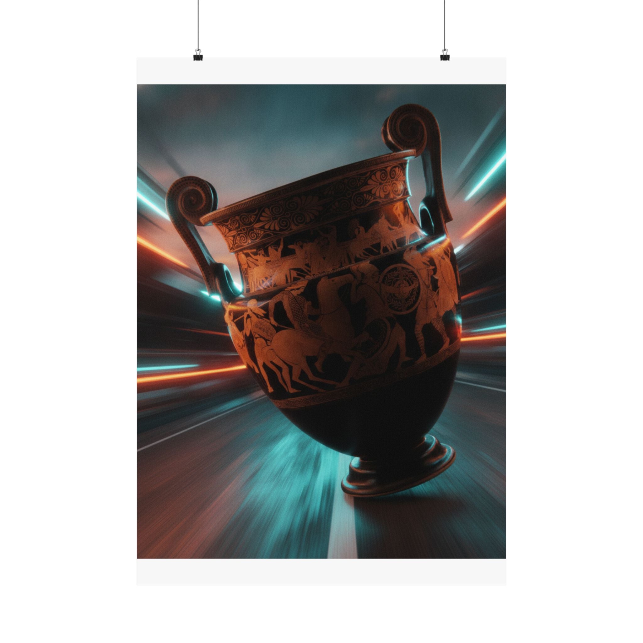 Fast Furious — Vase — Matte Poster