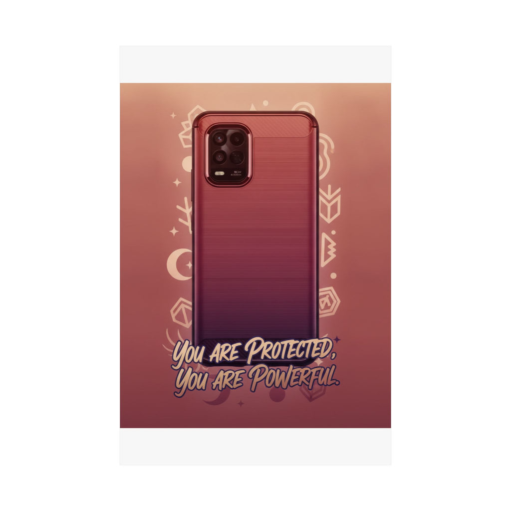 Affirmation — Phone — Matte Poster