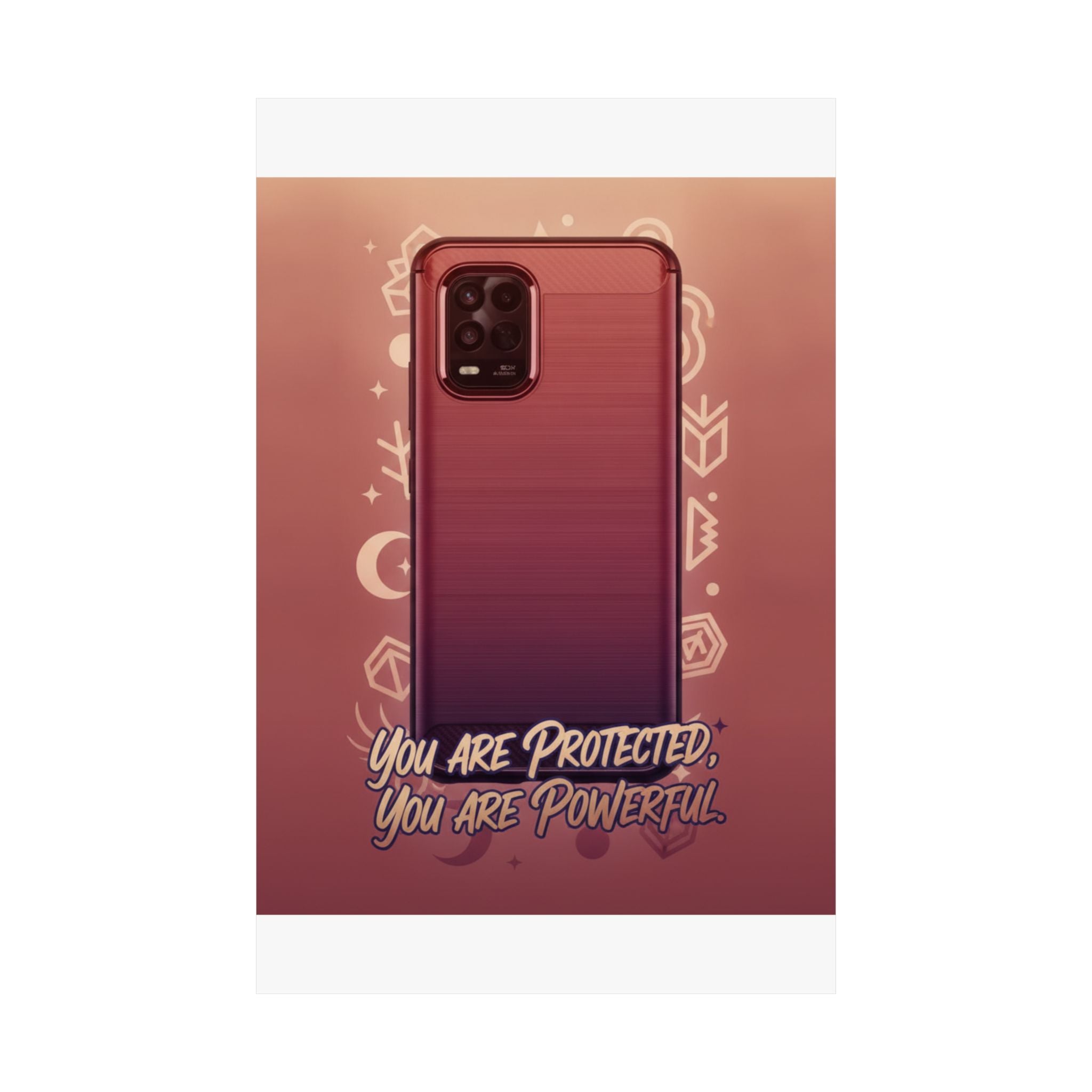 Affirmation — Phone — Matte Poster