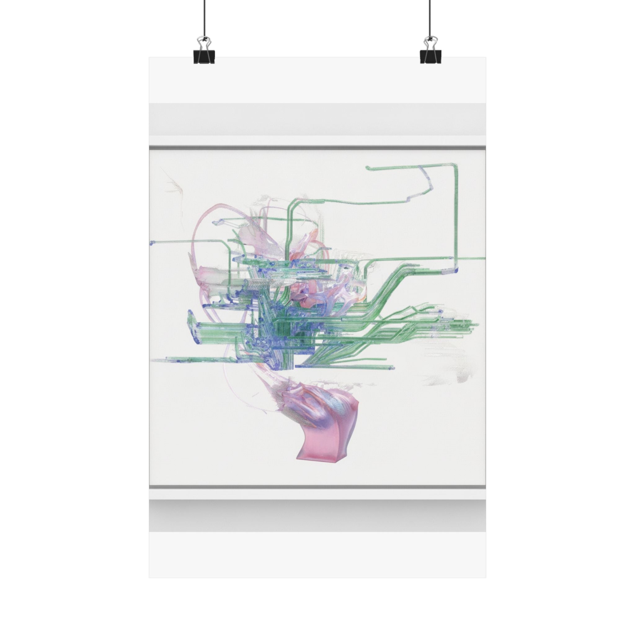 Watercolor — Abstract — Matte Poster