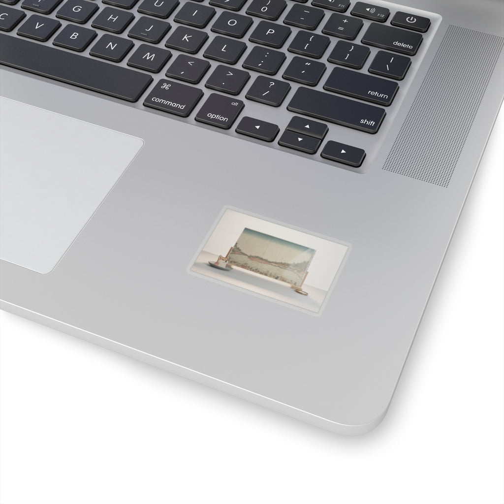Product Marketing — Perspective Print: Shinobazu Pond — Kiss-Cut Sticker