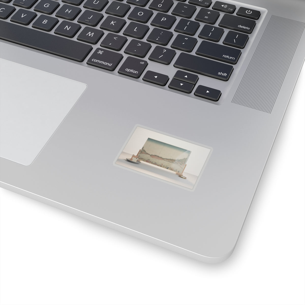 Product Marketing — Perspective Print: Shinobazu Pond — Kiss-Cut Sticker