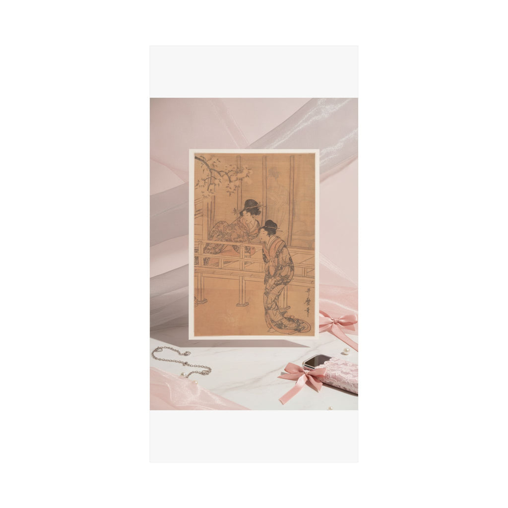 Product Marketing — The Lady Of Rokujo Being Visited By The Princess Aoi — Matte Poster