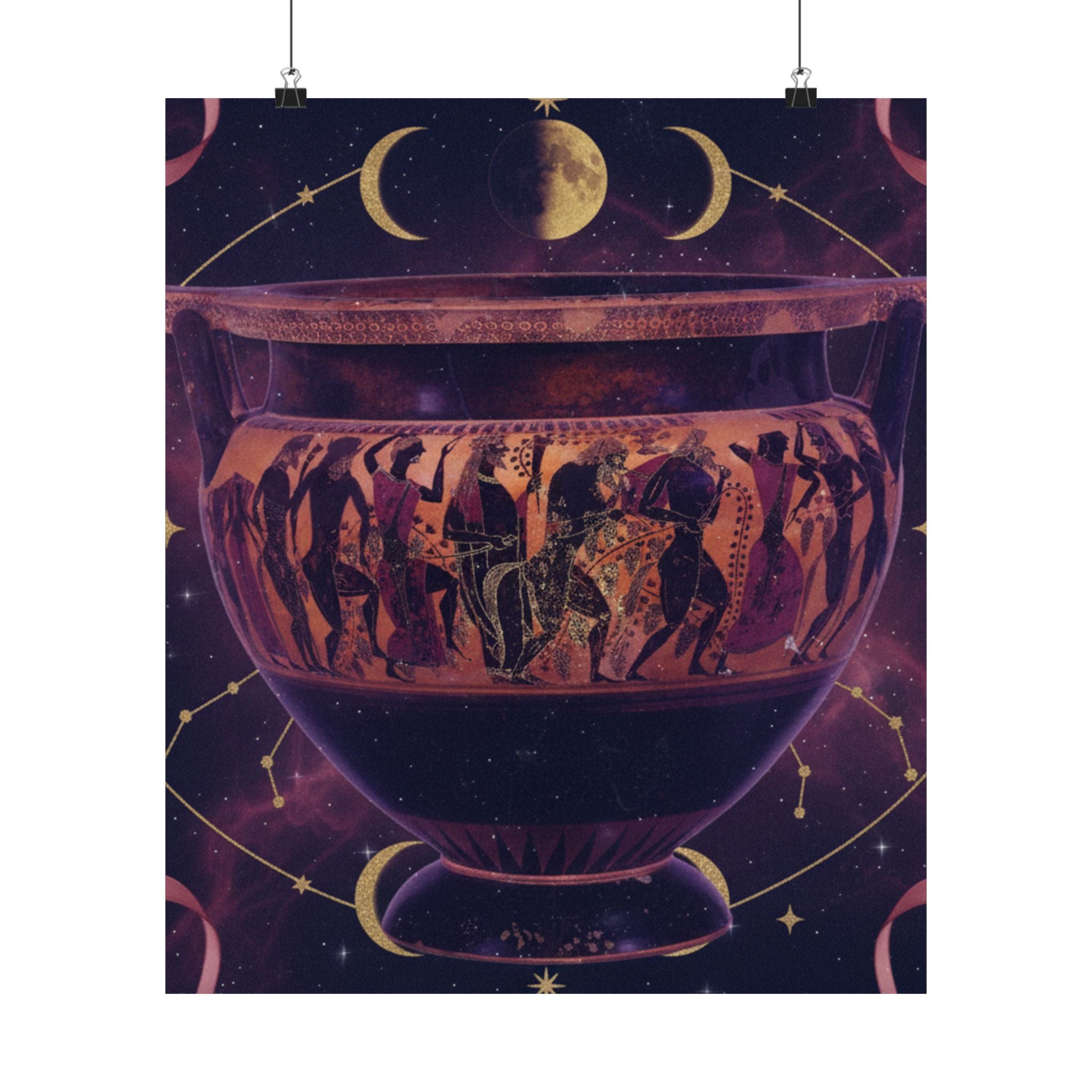 Celestial — Pottery — Matte Poster