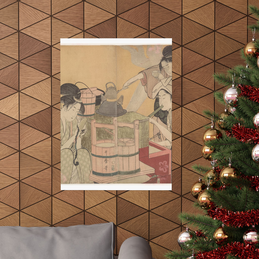 Southern Sunset — Kitchen Scene — Matte Poster