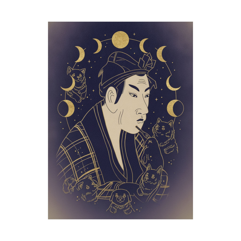 Celestial — The Actor Matsumoto Koshiro As Banzuin Chobei — Matte Poster
