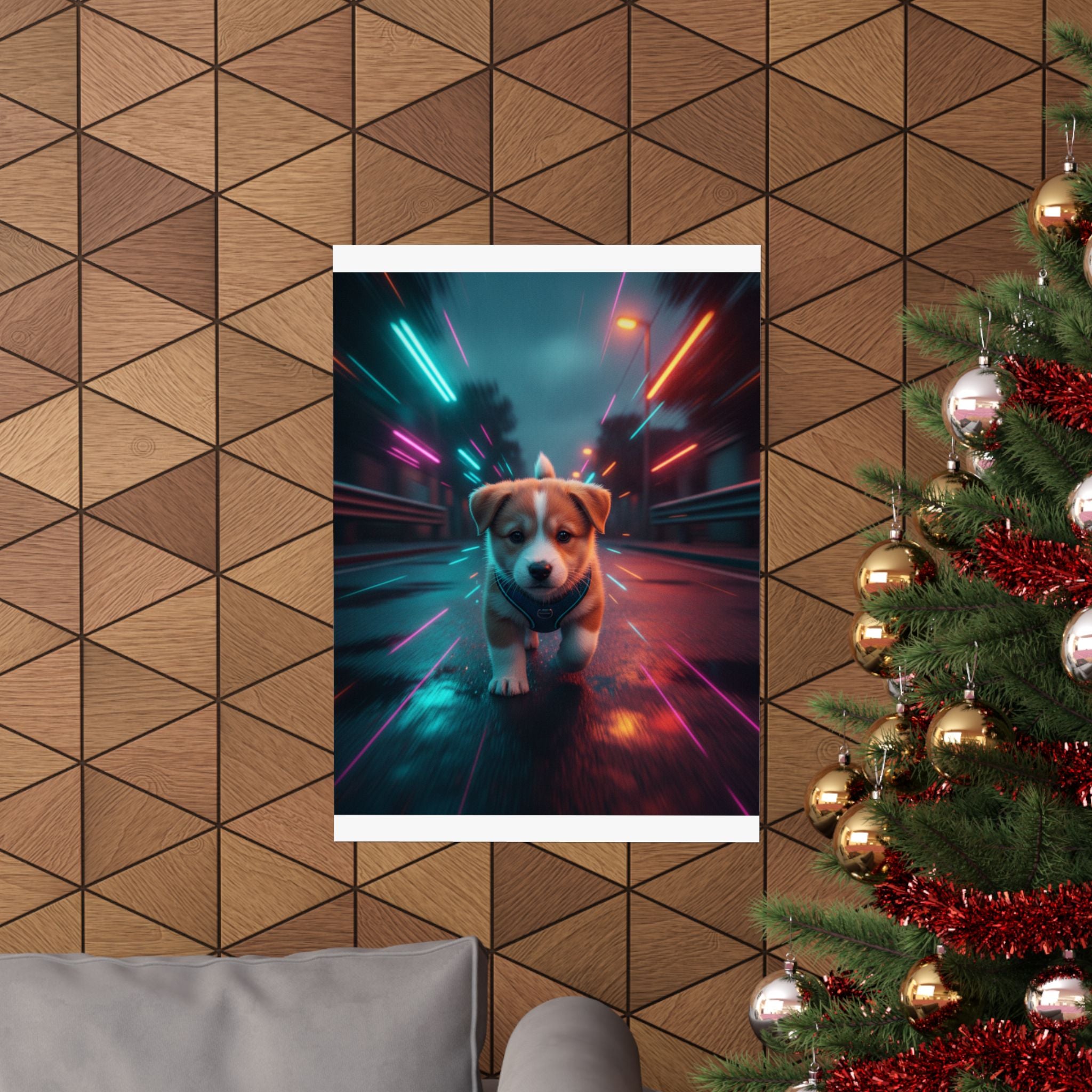 Fast Furious — Dog — Matte Poster