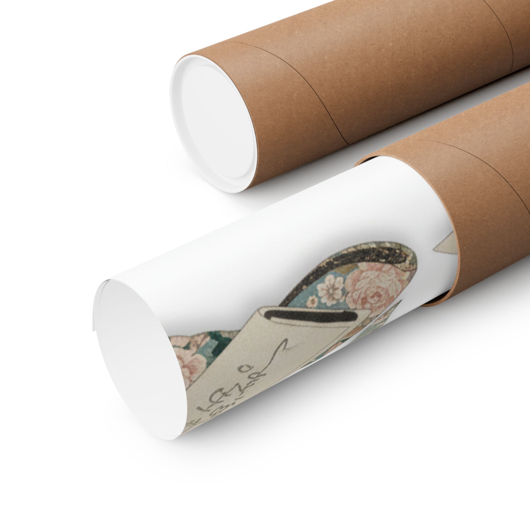 Ecommerce Main — Box With Draperies — Matte Poster
