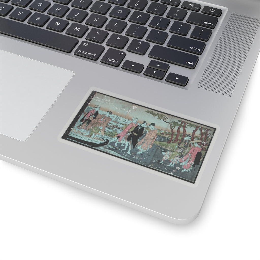 Glitch Culture — Picking Clams — Kiss-Cut Sticker